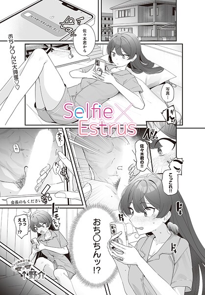 エロ漫画| Selfie×Estrus/作：〔↑野介〕