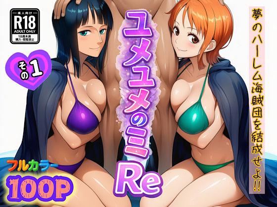 エロ同人| ユメユメのミRe  〜夢のハーレム海賊団を結成せよ〜  その1/作：〔ぴんぴん丸〕